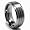9MM Grooved High Polish / Matte Finish Tungsten Carbide Ring Wedding Band Size 8