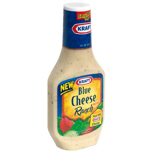 Kraft Blue Cheese Ranch, 16-Ounce Bottles (Pack of 6) by Kraft