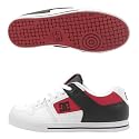 DC Pure Slim White Mens Skate Shoes - 301970-WTR