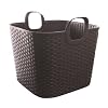 KETER Square Rattan Flexl Tub 43L �\�t�g�o�P�c �u���E��  17193514
