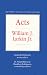 Image of Acts (IVP New Testament Commentary Series)
