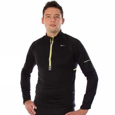 Nike Ls Denier Diff Zip 424216-11 Herren Langarm 