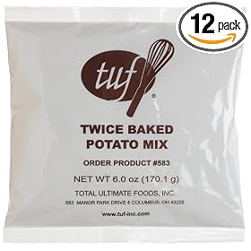Total Ultimate Foods Twice Baked Potato Seasoning, 6-Ounce Units (Pack of 12)