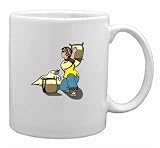 Woman Packing Rice Mug