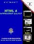 HTML 4: Interactive Course with CDROM (Requires prescribed coursework from an Educational Institution)