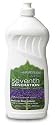 Seventh Generation Liquid Dish Detergent, Natural Lavender Floral & Mint, 25-Ounce Bottles (Pack of 12)