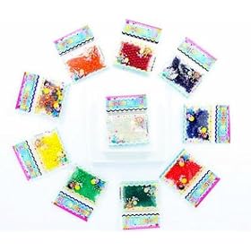 Heat Sealed Packaging for Freshness! 8 Bags of Crystal Magic Gel Jelly Ball Soil