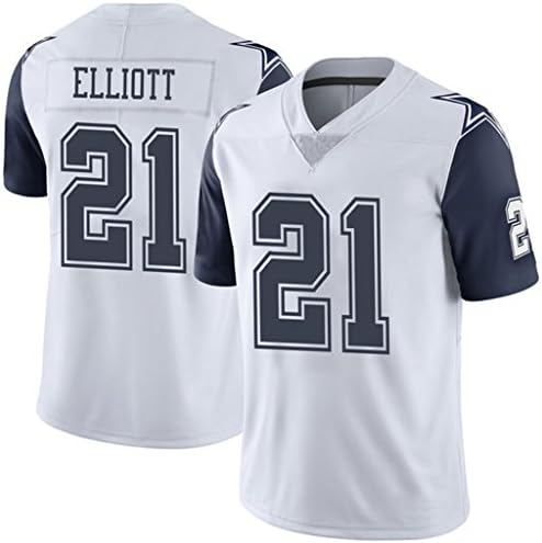 Ezekiel Elliott Dallas Cowboys Mens Color Rush Limited Jersey White L