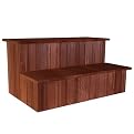 QCA Spas Storage Step with Hinged Lid