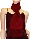 Pashmina/Silk Scarf Cranberry