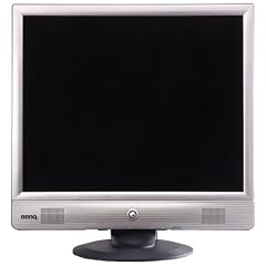 Benq FP71E+ 43,2 cm (17 Zoll) TFT-Monitor silber/schwarz DVI (Kontrast 500:1, 8 ms Reaktionszeit)
