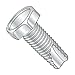 10-24 x 3/8" Type 23 Thread Cutting Screws/Unslotted/Hex Head/Steel/Zinc (Carton: 8,000 pcs)