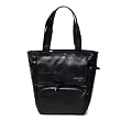 Wind U110 Eco 10 Netbook Carrying City Mobile Faux Leather Top Zip Tote Bag (BLACK)