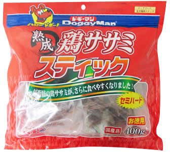 鶏ササミスティック セミハード200g*2袋
