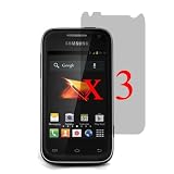 BW Clear LCD Film Guard Screen Protector for Boost Mobile Samsung Galaxy Rush M830 x3 -Clear