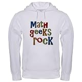 Math Geeks Rock Nerd Humor Hooded Sweatshirt