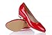 Charm Foot Fashion Womens Wedge Low Heel Pumps Shoes