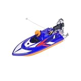 Blue & White Radio Speed Boat