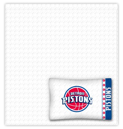 Sports Coverage NBA Detroit Pistons Sheet Set Full