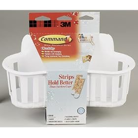 3M Command 17604B Small Shower Caddy with Water-Resistant Strips by 3M COMPANY