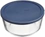 Kitchen Supply 7 Cup Glass Round Baking Dish With Cover