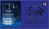 Corvette Engraved Glassware