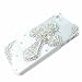 3d Handmade Cross Bling Diamond Crystal Transparent Hard Back Case Cover for Iphone 4 4g 4s
