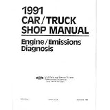 1991 FORD LINCOLN MERCURY Emissions Diagnosis Manual by Ford