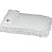 White Eyelet Doll Bedding 3pc. fits American Girl 