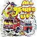 All Fired Up Womens Scoop Neck T-Shirt