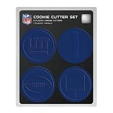 NFL New York Giants Officially Licensed Set of Cookie Cutters