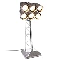 Moocow, Football Floodlamp Table Lamp, Polished Metal Finish