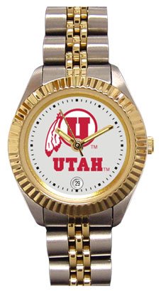 Utah Utes- (University of) Ladies Executive Stainless Steel Sports Watch
