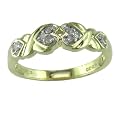 10K .088 ct. t.w. Diamond Ring in Yellow Gold