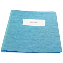 ACCO PRESSTEX Report Cover, Side Bound, Tyvek Reinforced Hinge, 8.5 Inch Centers, 3 Inch Capacity, Letter Size, Light Blue (A7025072A)