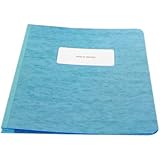 ACCO PRESSTEX Report Cover, Side Bound, Tyvek Reinforced Hinge, 8.5 Inch Centers, 3 Inch Capacity, Letter Size, Light Blue (A7025072A)