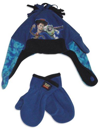 Toy Story by Disney - Toddler Boys Toy Story Hat And Glove Set, Blue