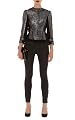 Modern Metallic Tweed Jacket