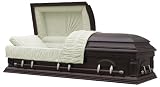 8701 - Solid Poplar Casket <br>Almond Interior