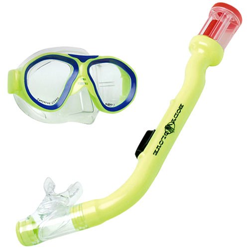 Body Glove Recreational Youth Snorkel Combo with Junior Smart Mask and Lighthouse Snorkel