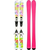 K2 Luv Bug Skis + FasTrack2 4.5 Bindings - Youth 2012 - 112