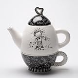 Enesco Children of the Inner Light Tea for One - Mother Teapot, 7-Inch