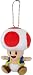 Official Nintendo Mario Plush Series Stuffed Toy - 5" Toad Mascot Strap (Japanese Import)
