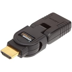 Amazonベーシック HDMI オス-メス スイーベルアダプター