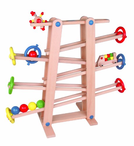 Beluga 30170FFP - Kugelbahn Rollipop mit Zubeh&ouml;r, 56 cm, in frustfreier Verpackung