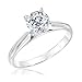 Preferred Round Diamond Solitaire Engagement Ring 1 1/2ct - Size 9