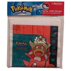 Pokemon Slowking Party Gift Bags Pack