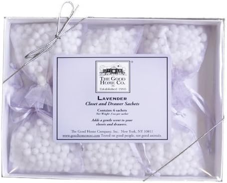 Naturally fragrances closet and drawer sachets - The Good Home Co Closet and Drawer Sachets, Lavender, 0.5 Ounce