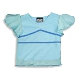 Rubbies - Toddler Girls Mesh Tee Shirt, Light Blue