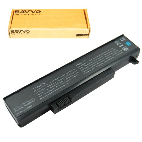 Bavvo 6-apartment Laptop Battery for Gateway 2524264 3UR18650-2-T0037 6501164 6501165 6501166 6501167 6501169